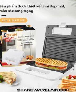 Máy kẹp nướng bánh mì DORON