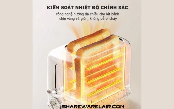 Máy Nướng Bánh Mì DSL-C02K8