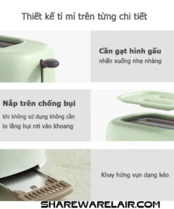 Máy Nướng Bánh Mì Bear DSL-C02W1 Chính Hãng